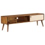 Mueble para TV madera maciza de sheesham 140x30x40 cm de vidaXL, Muebles TV - Ref: Foro24-246224, Precio: 183,01 €, Descuento: %