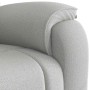 Sillón reclinable de tela gris nube en Sillones | Comprar online en Foru.es