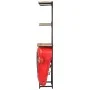 Solid mango wood tractor-shaped wine rack 49x31x172 cm by vidaXL, Wine racks - Ref: Foro24-247871, Price: 458,07 €, Discount: %