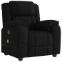 Sillón reclinable de masaje de tela negro en Sillones | Comprar online en Foru.es