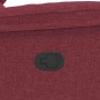 Sillón de masaje reclinable de tela color vino tinto en Sillones | Comprar online en Foru.es