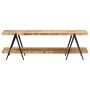 Mueble para TV de madera maciza de mango 160x40x50 cm de vidaXL, Muebles TV - Ref: Foro24-247885, Precio: 210,89 €, Descuento: %