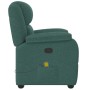 Sillón de masaje reclinable de tela verde oscuro en Sillones | Comprar online en Foru.es