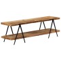 Mueble para TV de madera maciza de mango 160x40x50 cm de vidaXL, Muebles TV - Ref: Foro24-247885, Precio: 210,89 €, Descuento: %