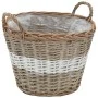Arriate de mimbre con forro de PE 4 unidades de vidaXL, Maceteros y jardineras - Ref: Foro24-246830, Precio: 74,52 €, Descuen...
