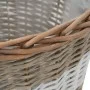 Arriate de mimbre con forro de PE 4 unidades de vidaXL, Maceteros y jardineras - Ref: Foro24-246830, Precio: 74,52 €, Descuen...