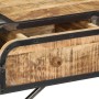 Aparador madera de mango maciza 120x30x75 cm de vidaXL, Aparadores - Ref: Foro24-247805, Precio: 198,95 €, Descuento: %