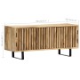 Mueble para la TV madera maciza de mango 90x30x40 cm de vidaXL, Muebles TV - Ref: Foro24-247896, Precio: 198,17 €, Descuento: %