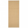Alfombra de sisal natural 80x200 cm en Alfombras | Comprar online en Foru.es