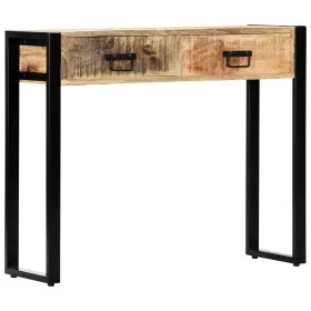 Konsolentisch aus massivem Mangoholz 90x30x75 cm von vidaXL, Seitentische - Ref: Foro24-247920, Preis: 189,98 €, Rabatt: %