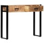 Mesa consola de madera maciza de mango 90x30x75 cm de vidaXL, Mesas auxiliares - Ref: Foro24-247920, Precio: 194,02 €, Descue...