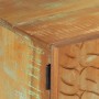 Mueble TV tallado a mano madera maciza reciclada 120x30x40 cm de vidaXL, Muebles TV - Ref: Foro24-247909, Precio: 204,99 €, D...