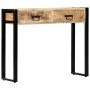 Mesa consola de madera maciza de mango 90x30x75 cm de vidaXL, Mesas auxiliares - Ref: Foro24-247920, Precio: 194,02 €, Descue...