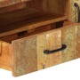 Mueble TV tallado a mano madera maciza reciclada 120x30x40 cm de vidaXL, Muebles TV - Ref: Foro24-247909, Precio: 204,99 €, D...