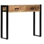 Solid mango wood console table 90x30x75 cm by vidaXL, Side tables - Ref: Foro24-247920, Price: 189,98 €, Discount: %