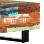 Mesa de centro madera maciza reciclada y acero 120x50x30 cm de vidaXL, Mesas auxiliares - Ref: Foro24-247912, Precio: 185,71 ...