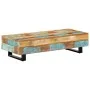 Mesa de centro madera maciza reciclada y acero 120x50x30 cm de vidaXL, Mesas auxiliares - Ref: Foro24-247912, Precio: 185,71 ...
