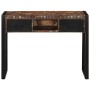 Mesa consola multicolor madera maciza reciclada 100x35x75 cm en Mesas consola | Comprar online en Foru.es