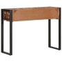 Mesa consola multicolor madera maciza reciclada 100x35x75 cm en Mesas consola | Comprar online en Foru.es