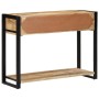 Mesa consola madera maciza mango 100x35x75 cm en Mesas consola | Comprar online en Foru.es