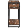 Mesa consola multicolor madera maciza reciclada 100x35x75 cm en Mesas consola | Comprar online en Foru.es