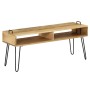 Mueble para TV madera maciza de mango 110x35x45 cm de vidaXL, Muebles TV - Ref: Foro24-246021, Precio: 120,94 €, Descuento: %
