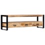 Mueble para TV madera maciza de mango 150x30x45 cm de vidaXL, Muebles TV - Ref: Foro24-247906, Precio: 225,36 €, Descuento: %