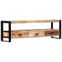 Mueble para TV madera maciza de mango 150x30x45 cm de vidaXL, Muebles TV - Ref: Foro24-247906, Precio: 225,36 €, Descuento: %