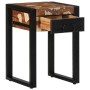Mesa auxiliar multicolor 35x35x50 cm madera maciza reciclada en Mesas auxiliares | Comprar online en Foru.es