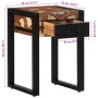 Mesa auxiliar multicolor 35x35x50 cm madera maciza reciclada en Mesas auxiliares | Comprar online en Foru.es