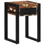 Mesa auxiliar multicolor 35x35x50 cm madera maciza reciclada en Mesas auxiliares | Comprar online en Foru.es