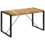 Mesa de comedor 140x70x75 cm madera maciza de mango de vidaXL, Mesas de cocina y de comedor - Ref: Foro24-247420, Precio: 228...