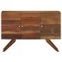 Aparador de madera maciza reciclada marrón 110x30x75 cm de vidaXL, Aparadores - Ref: Foro24-246674, Precio: 331,88 €, Descuen...