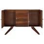 Aparador de madera maciza reciclada marrón 110x30x75 cm de vidaXL, Aparadores - Ref: Foro24-246674, Precio: 336,99 €, Descuen...