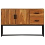 Aparador madera maciza de acacia marrón 110x30x70 cm de vidaXL, Aparadores - Ref: Foro24-246142, Precio: 302,94 €, Descuento: %