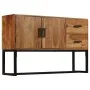 Aparador madera maciza de acacia marrón 110x30x70 cm de vidaXL, Aparadores - Ref: Foro24-246142, Precio: 283,68 €, Descuento: %