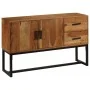 Aparador madera maciza de acacia marrón 110x30x70 cm de vidaXL, Aparadores - Ref: Foro24-246142, Precio: 283,68 €, Descuento: %