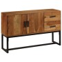Aparador madera maciza de acacia marrón 110x30x70 cm de vidaXL, Aparadores - Ref: Foro24-246142, Precio: 302,94 €, Descuento: %