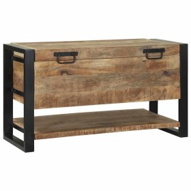 Caja de Almacenamiento Marrón Madera maciza de Mango en Baúles de almacenamiento | Comprar online en Foru.es