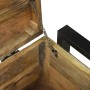 Caja de Almacenamiento Marrón Madera maciza de Mango en Baúles de almacenamiento | Comprar online en Foru.es