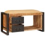 Banco de almacenamiento con cajón Marrón Madera maciza de Mango en Bancos para recibidores y almacenamiento | Comprar online en 