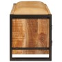 Banco de almacenamiento con cajón Marrón Madera maciza de Mango en Bancos para recibidores y almacenamiento | Comprar online en 