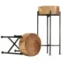 Juego de mesas auxiliares 2 unidades madera maciza de acacia de vidaXL, Mesas auxiliares - Ref: Foro24-246207, Precio: 88,77 ...