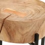 Juego de mesas auxiliares 2 unidades madera maciza de acacia de vidaXL, Mesas auxiliares - Ref: Foro24-246207, Precio: 95,69 ...
