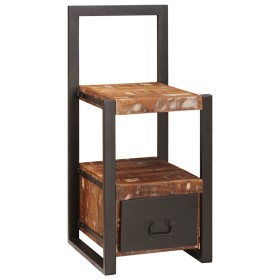 Perchero Multicolor 40 x 40 x 90 cm Madera sólida recuperada en Organización y almacenamiento | Comprar online en Foru.es