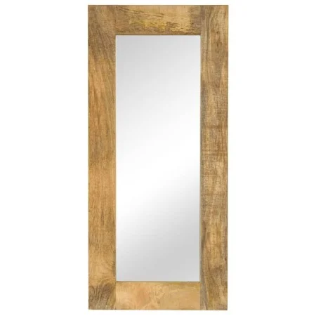 Espejo de madera maciza de mango 50x110 cm de vidaXL, Espejos - Ref: Foro24-246303, Precio: 140,93 €, Descuento: %