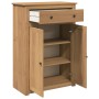 Mueble zapatero Panama madera maciza de pino 80x40x114 cm en Zapateros y organizadores de calzado | Comprar online en Foru.es