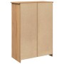 Mueble zapatero Panama madera maciza de pino 80x40x114 cm en Zapateros y organizadores de calzado | Comprar online en Foru.es