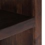 Armario consola de madera maciza de acacia 40x30x110 cm de vidaXL, Aparadores - Ref: Foro24-246159, Precio: 131,02 €, Descuen...