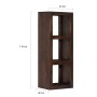 Armario consola de madera maciza de acacia 40x30x110 cm de vidaXL, Aparadores - Ref: Foro24-246159, Precio: 131,02 €, Descuen...
